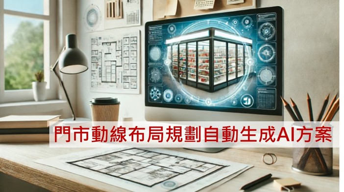 門市動線佈局規劃自動生成AI方案