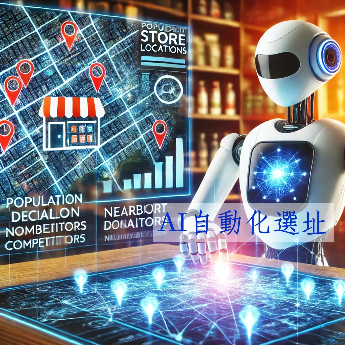 AI選址自動化服務方案