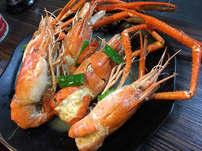 鰕中鮮活蝦料理