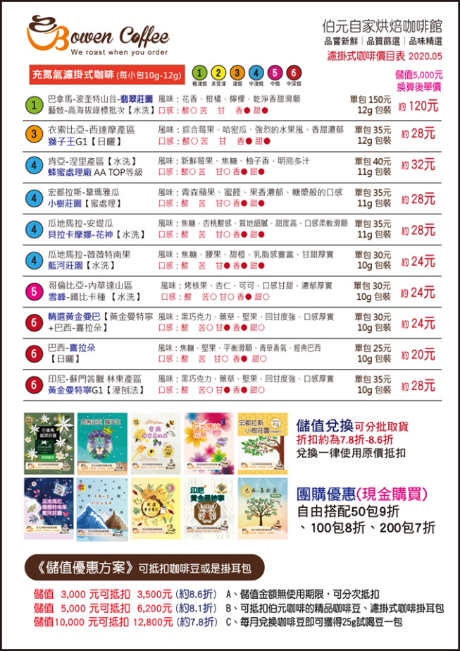 伯元自家烘焙咖啡館