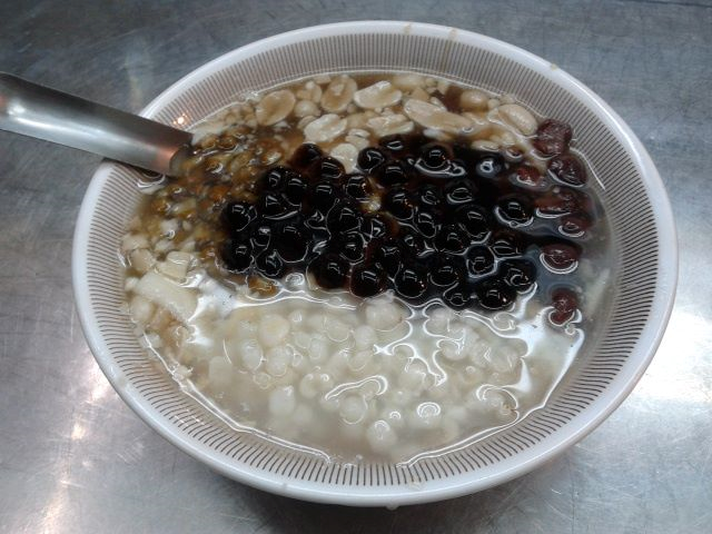 六合夜市古早味豆花