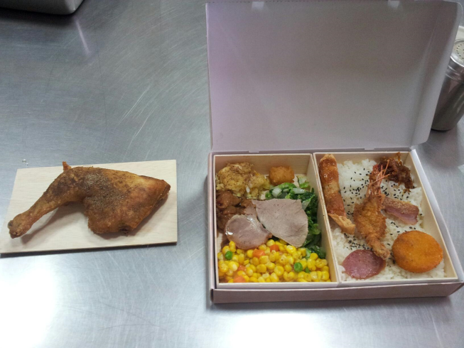 池上米家木盒便當