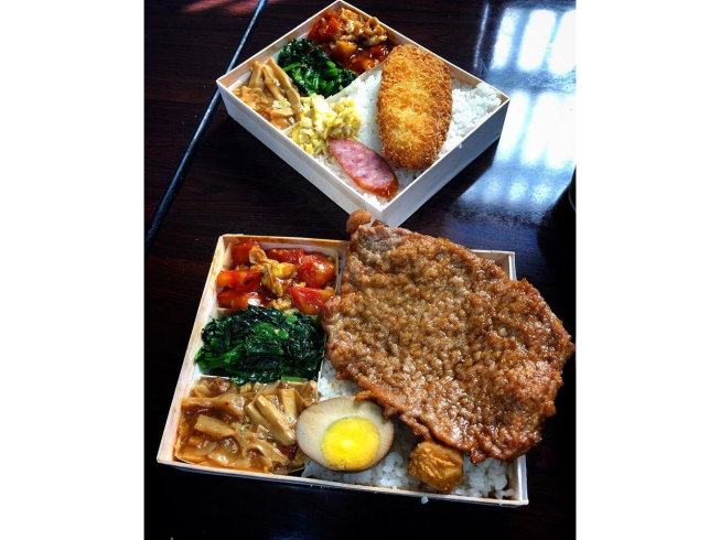 池上米家木盒便當