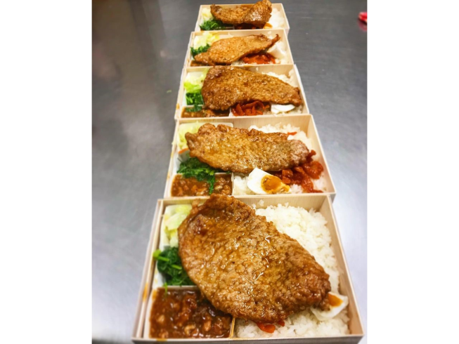 池上米家木盒便當