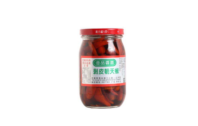 金品醬園 剝皮辣椒