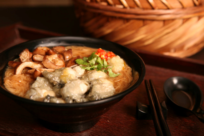 勝口味大腸蚵仔麵線-芝山店