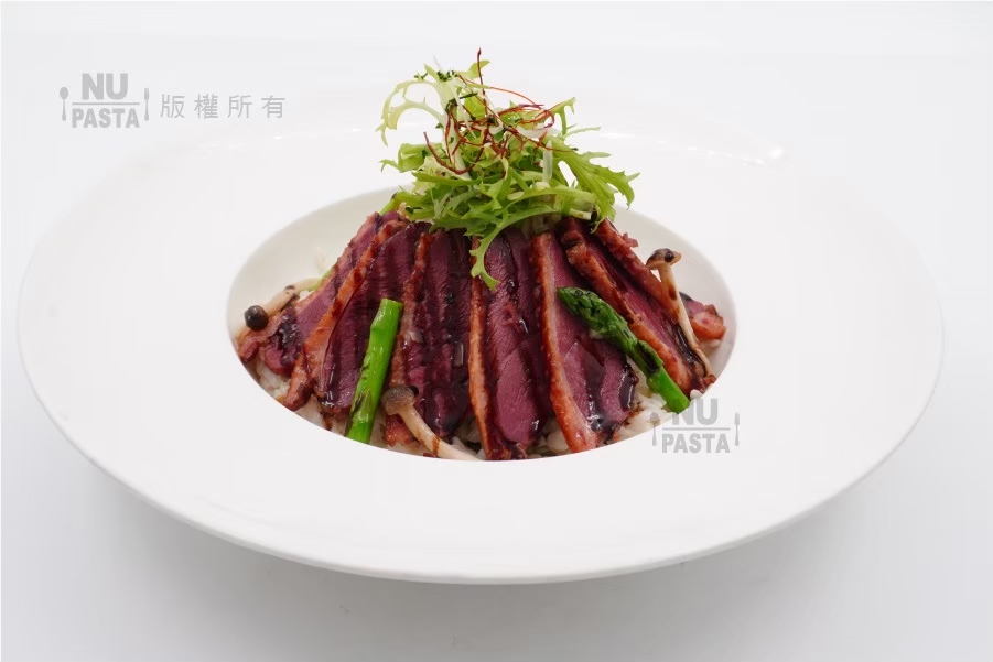 305蒜味奶香蘆筍櫻桃鴨