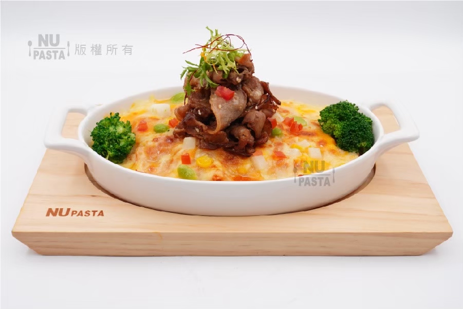 214茄香紅醬咖哩燒烤豬肉(微微辣)