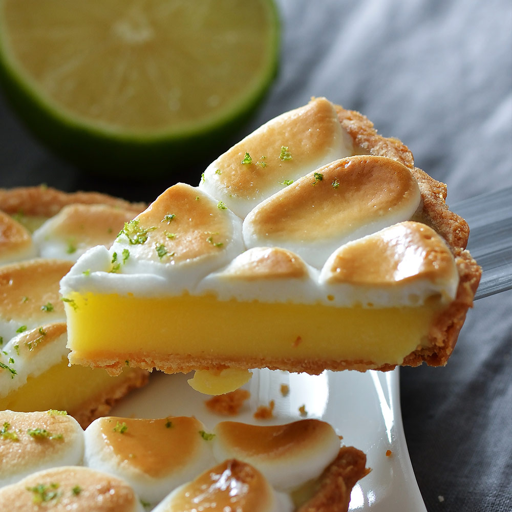南法經典檸檬派切片