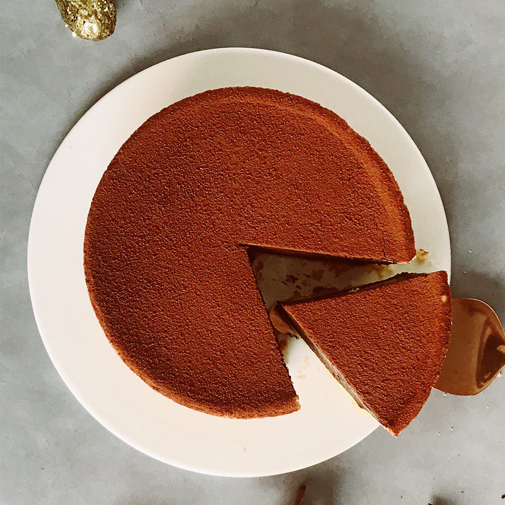 可可巴芮生巧克力塔6吋