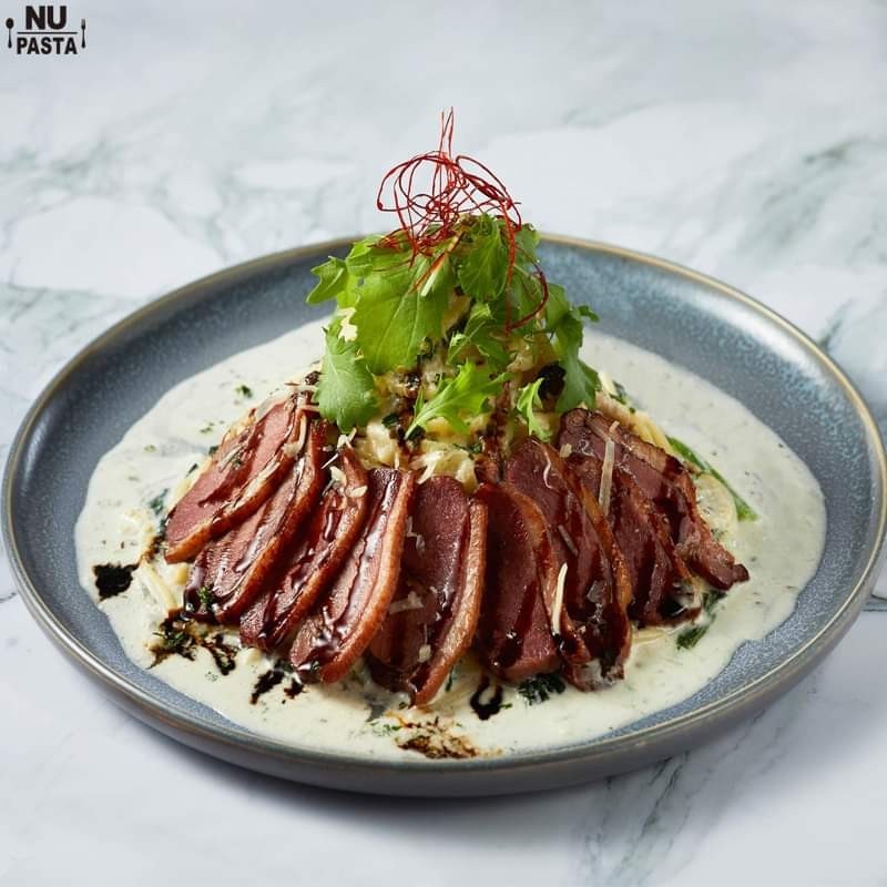 233清炒蒜味奶香菠菜櫻桃鴨套餐